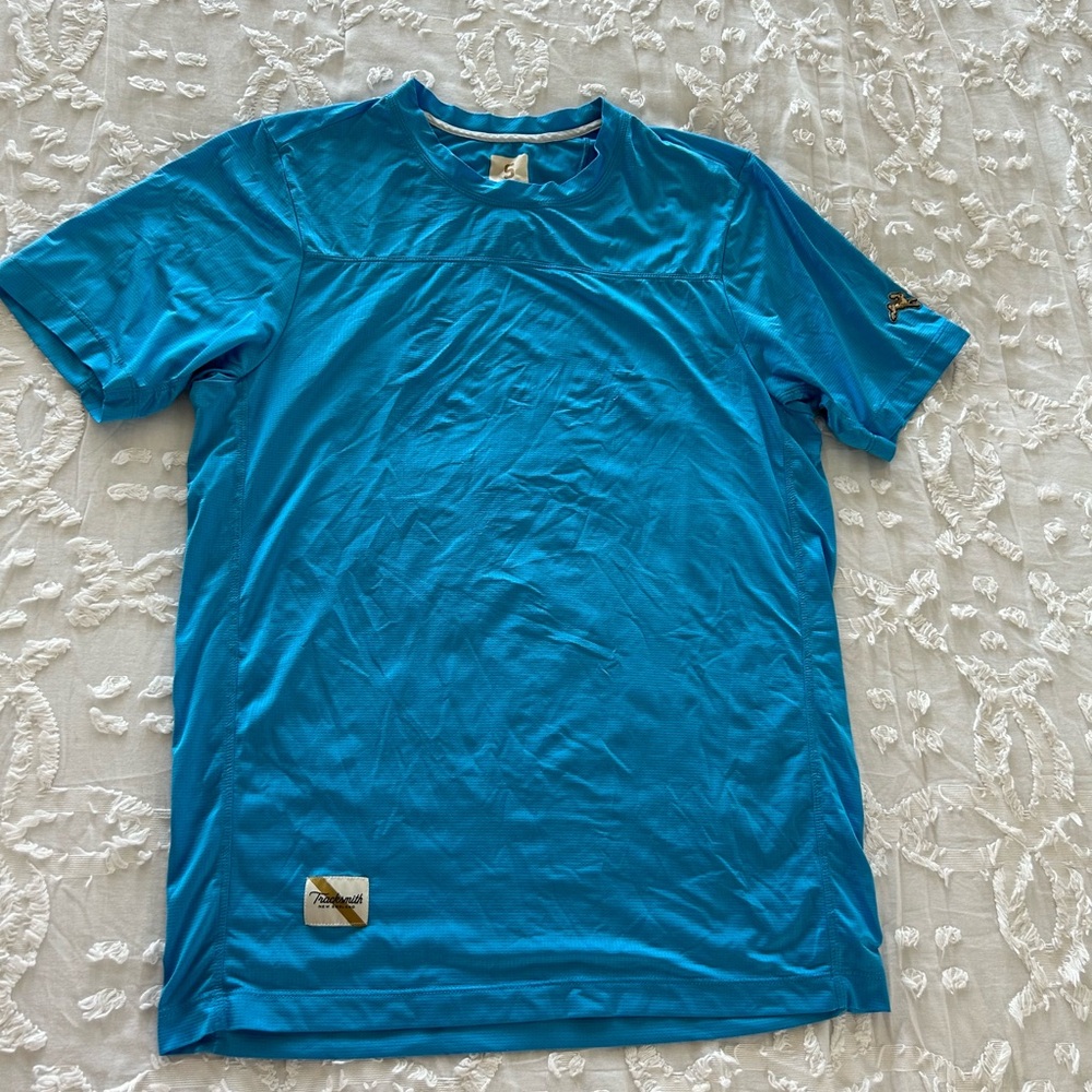 TrackSmith Performance Crew Neck Short Sleeve Tee
Stretch mesh
Blue
Size Small